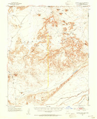 Download a high-resolution, GPS-compatible USGS topo map for Agathla Peak, AZ (1954 edition)
