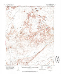 Download a high-resolution, GPS-compatible USGS topo map for Agathla Peak, AZ (1959 edition)
