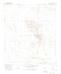 Download a high-resolution, GPS-compatible USGS topo map for Aguila Mountains, AZ (1980 edition)
