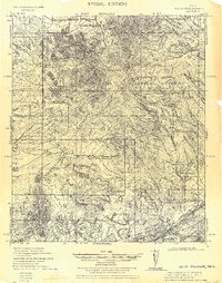 Download a high-resolution, GPS-compatible USGS topo map for Agus Caliente, AZ (1922 edition)