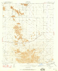 Download a high-resolution, GPS-compatible USGS topo map for Antelope Peak, AZ (1958 edition)