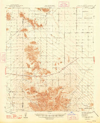 Download a high-resolution, GPS-compatible USGS topo map for Antelope Peak, AZ (1948 edition)