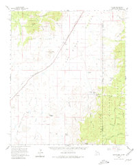 Download a high-resolution, GPS-compatible USGS topo map for Apache, AZ (1980 edition)