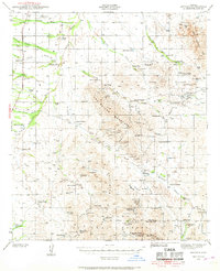 Download a high-resolution, GPS-compatible USGS topo map for Arivaca, AZ (1969 edition)