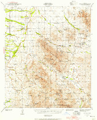 preview thumbnail of historical topo map of Arivaca, AZ in 1941