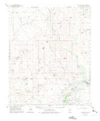 preview thumbnail of historical topo map of Mohave County, AZ in 1966