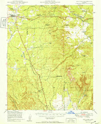 Download a high-resolution, GPS-compatible USGS topo map for Ash Fork, AZ (1949 edition)