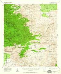 Download a high-resolution, GPS-compatible USGS topo map for Bellota Ranch, AZ (1960 edition)