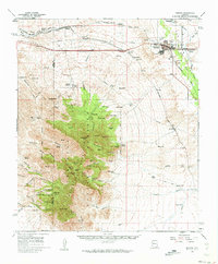 Download a high-resolution, GPS-compatible USGS topo map for Benson, AZ (1962 edition)