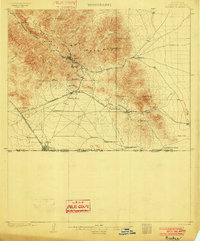 1902 Map of Bisbee
