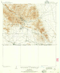 1902 Map of Bisbee, 1956 Print