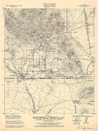 1927 Map of Bisbee, AZ