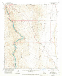 Download a high-resolution, GPS-compatible USGS topo map for Black Canyon, AZ (1966 edition)