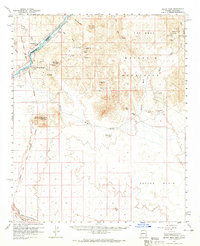Download a high-resolution, GPS-compatible USGS topo map for Black Peak, AZ (1965 edition)