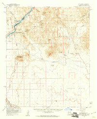 Download a high-resolution, GPS-compatible USGS topo map for Black Peak, AZ (1961 edition)