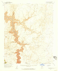 Download a high-resolution, GPS-compatible USGS topo map for Blue Spring, AZ (1959 edition)