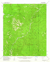 preview thumbnail of historical topo map of Greenlee County, AZ in 1961
