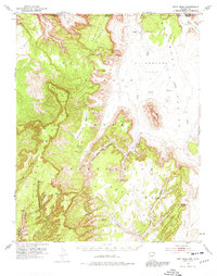 Download a high-resolution, GPS-compatible USGS topo map for Boot Mesa, AZ (1974 edition)