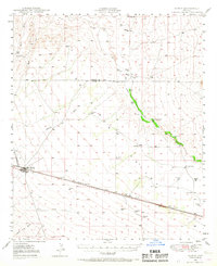 Download a high-resolution, GPS-compatible USGS topo map for Bowie, AZ (1967 edition)