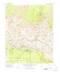 Download a high-resolution, GPS-compatible USGS topo map for Bright Angel, AZ (1975 edition)