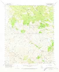Download a high-resolution, GPS-compatible USGS topo map for Bryce Mountain, AZ (1973 edition)