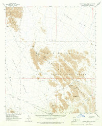 Download a high-resolution, GPS-compatible USGS topo map for Cabeza Prieta Peak, AZ (1966 edition)
