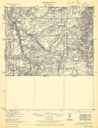 preview thumbnail of historical topo map of Santa Cruz County, AZ in 1933