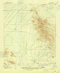 1906 Map of Scottsdale, AZ, 1948 Print