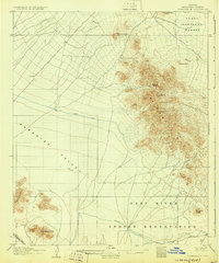 1906 Map of Scottsdale, AZ, 1930 Print