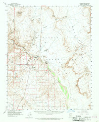 Download a high-resolution, GPS-compatible USGS topo map for Cameron, AZ (1970 edition)