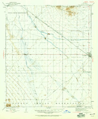 1922 Map of Casa Grande, AZ, 1959 Print