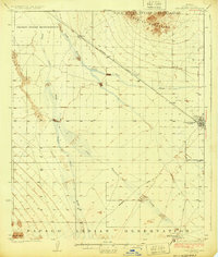 preview thumbnail of historical topo map of Casa Grande, AZ in 1924