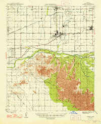 preview thumbnail of historical topo map of Maricopa County, AZ in 1948