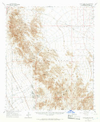 Download a high-resolution, GPS-compatible USGS topo map for Castle Dome Mts, AZ (1966 edition)