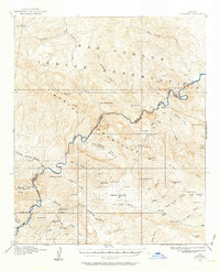 Download a high-resolution, GPS-compatible USGS topo map for Christmas, AZ (1964 edition)