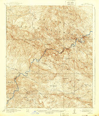 Download a high-resolution, GPS-compatible USGS topo map for Christmas, AZ (1939 edition)