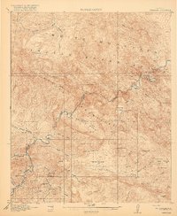 Download a high-resolution, GPS-compatible USGS topo map for Christmas, AZ (1917 edition)