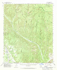 Download a high-resolution, GPS-compatible USGS topo map for Cibecue, AZ (1971 edition)