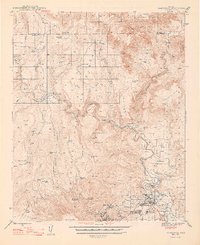 Download a high-resolution, GPS-compatible USGS topo map for Clarkdale, AZ (1948 edition)