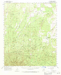 Download a high-resolution, GPS-compatible USGS topo map for Clay Springs, AZ (1971 edition)