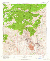 Download a high-resolution, GPS-compatible USGS topo map for Clifton, AZ (1964 edition)