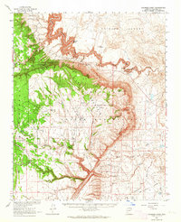 Download a high-resolution, GPS-compatible USGS topo map for Coconino Point, AZ (1964 edition)