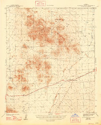 Download a high-resolution, GPS-compatible USGS topo map for Cocoraque Butte, AZ (1948 edition)