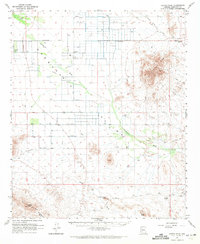 Download a high-resolution, GPS-compatible USGS topo map for Cortez Peak, AZ (1971 edition)