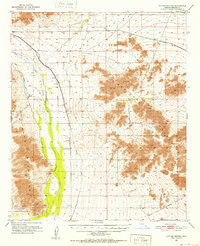 Download a high-resolution, GPS-compatible USGS topo map for Cotton Center, AZ (1952 edition)