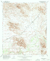 Download a high-resolution, GPS-compatible USGS topo map for Dendora Valley, AZ (1971 edition)