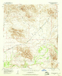 Download a high-resolution, GPS-compatible USGS topo map for Dendora Valley, AZ (1961 edition)