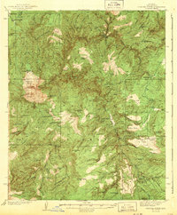 Download a high-resolution, GPS-compatible USGS topo map for Diamond Butte, AZ (1943 edition)
