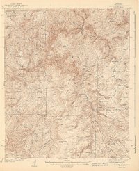 Download a high-resolution, GPS-compatible USGS topo map for Diamond Butte, AZ (1943 edition)