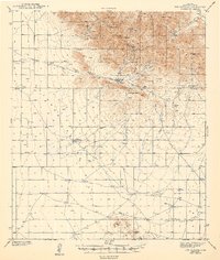 Download a high-resolution, GPS-compatible USGS topo map for Dos Cabezas, AZ (1943 edition)